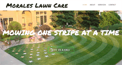 Desktop Screenshot of moraleslawncare.com