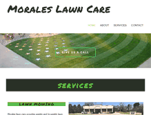 Tablet Screenshot of moraleslawncare.com